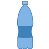 Pictogramme de Bouteilles Plastiques