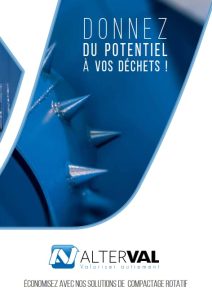 Page de couverture du document de présentation Alterval