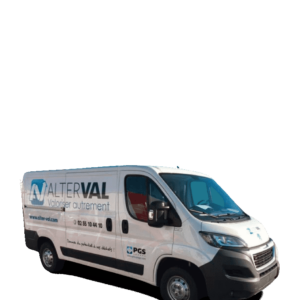 Camion de l'entreprise Alterval