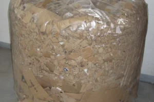 Balle de compacteur carton Tuto mise en place d'une housse pour compacteur